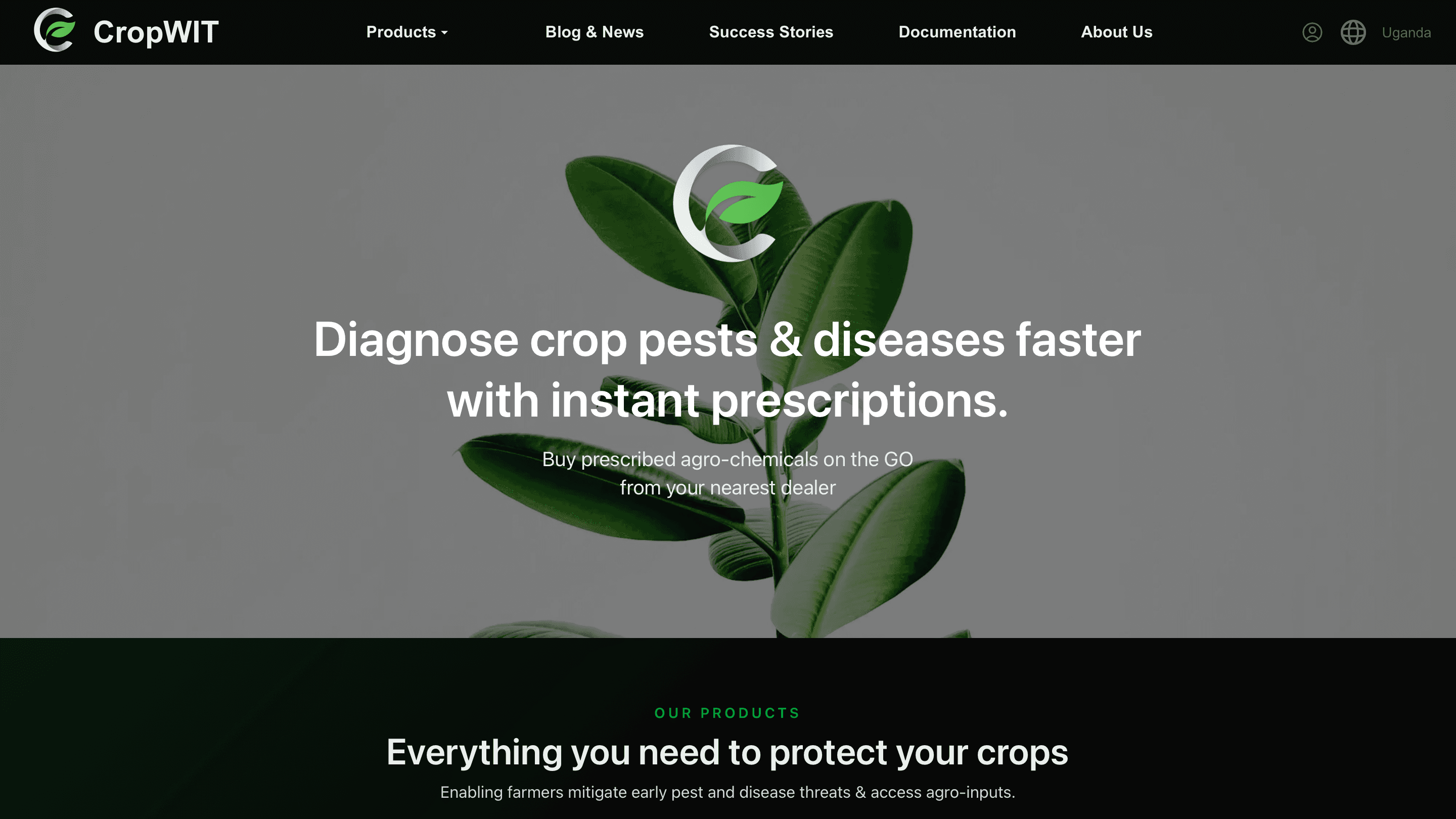 CropWIT website